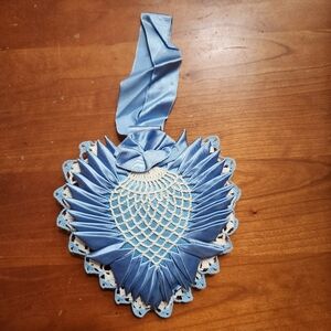 Vintage Heart Sewing Pin Cushion